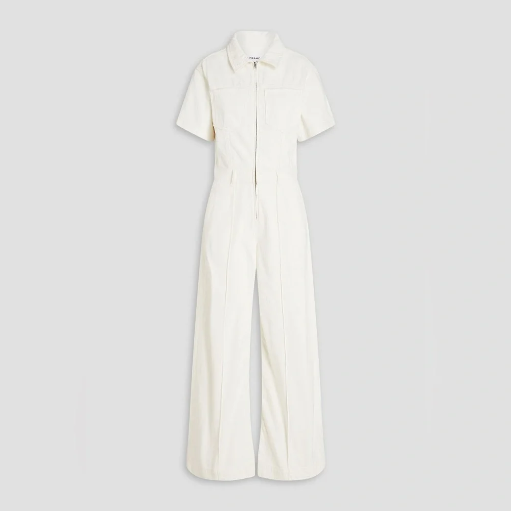 FRAME Denim Wide Leg Jumpsuit - Picture 3 of 4